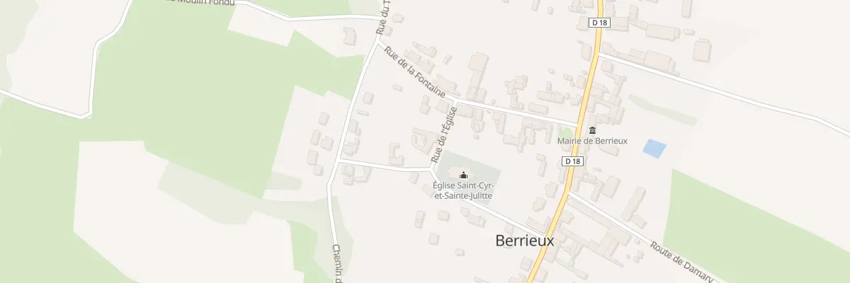 Plan du 6 Rue de l’Eglise à Berrieux