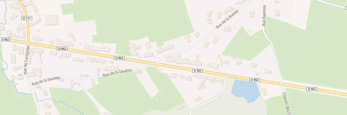 Plan du 30 N Rte Nationale à Marbaix