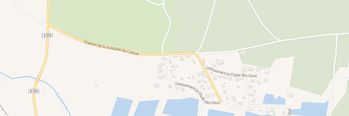 Plan du 1 Rue Lot la Chute des Eaux à Prouilly