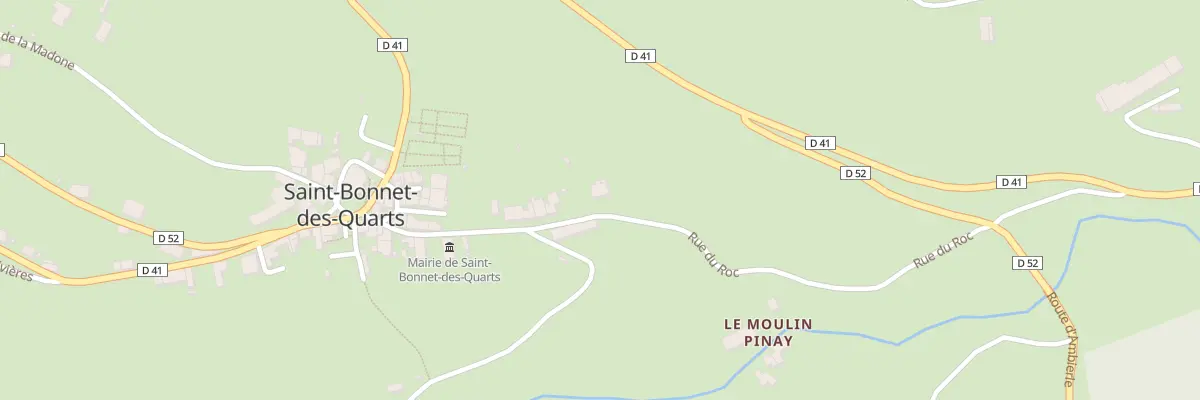 Plan du 197 Rue du Roc à Saint-Bonnet-des-Quarts