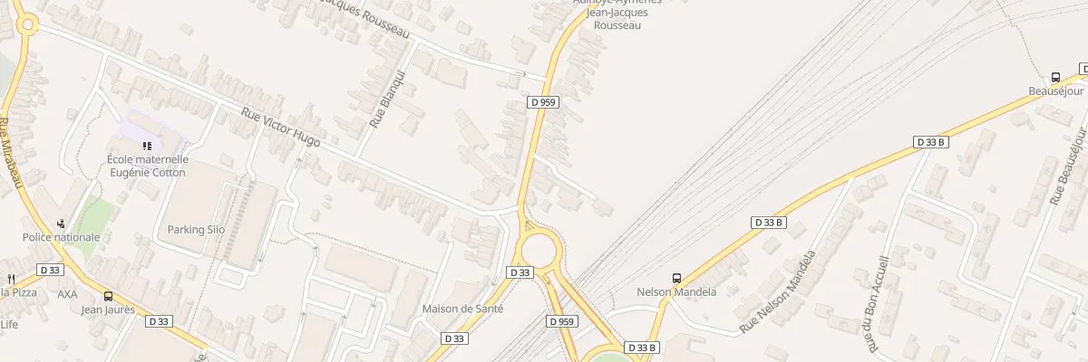 Plan du 36 Rue de Maubeuge à Aulnoye-Aymeries