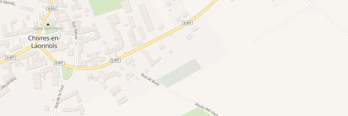 Plan du 28 Rue de Bucy à Chivres-en-Laonnois