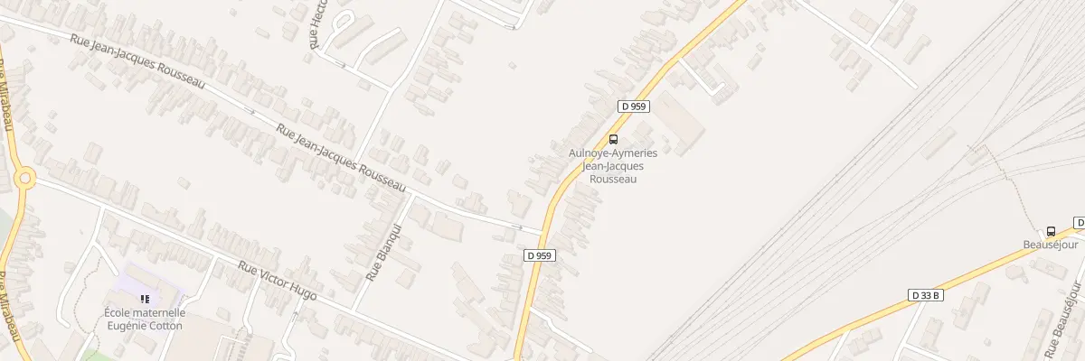Plan du 41 Rue de Maubeuge à Aulnoye-Aymeries