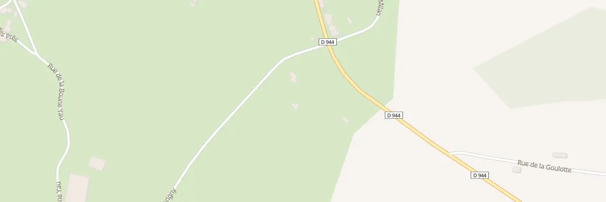 Plan du 2 Rte de Marigny à Mhère