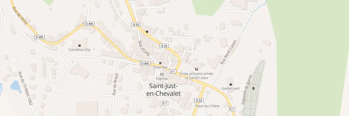 Plan du 4 Rle de la Treve à Saint-Just-en-Chevalet