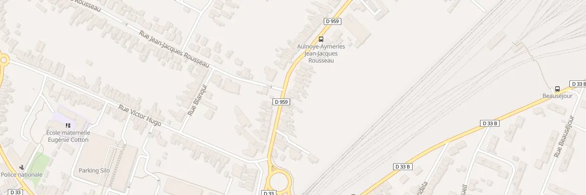 Plan du 60 Rue de Maubeuge à Aulnoye-Aymeries