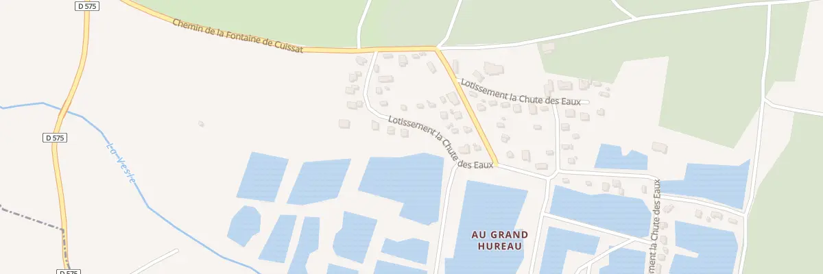 Plan du 8B Rue Lot la Chute des Eaux à Prouilly