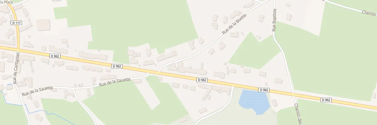 Plan du 28 N Rte Nationale à Marbaix