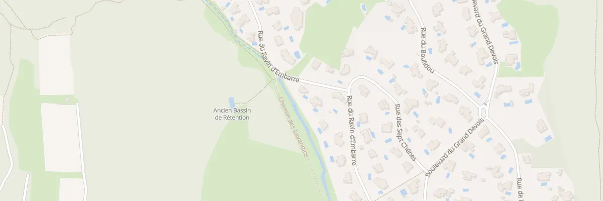 Plan du 835 Rue du Ravin d’Embarre à Saint-Clément-de-Rivière