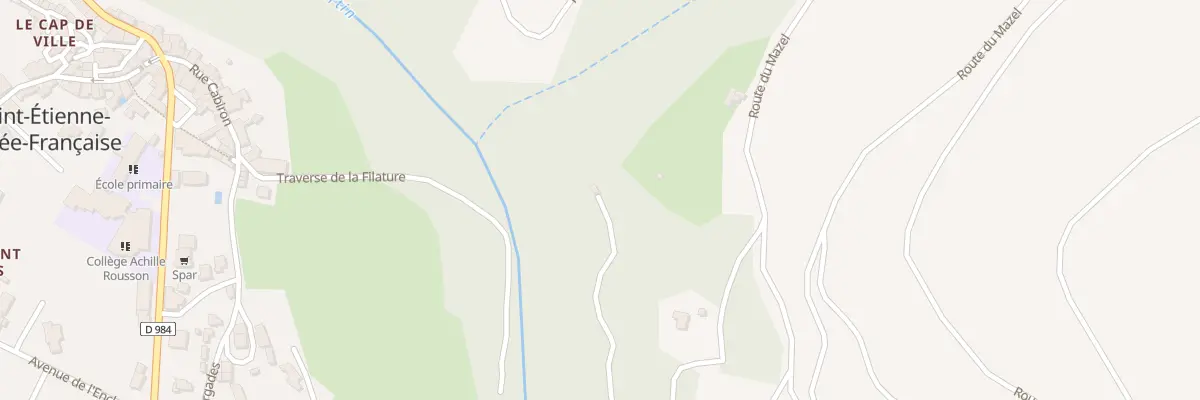 Plan du 5322 Le Mazelet à Saint-Étienne-Vallée-Française
