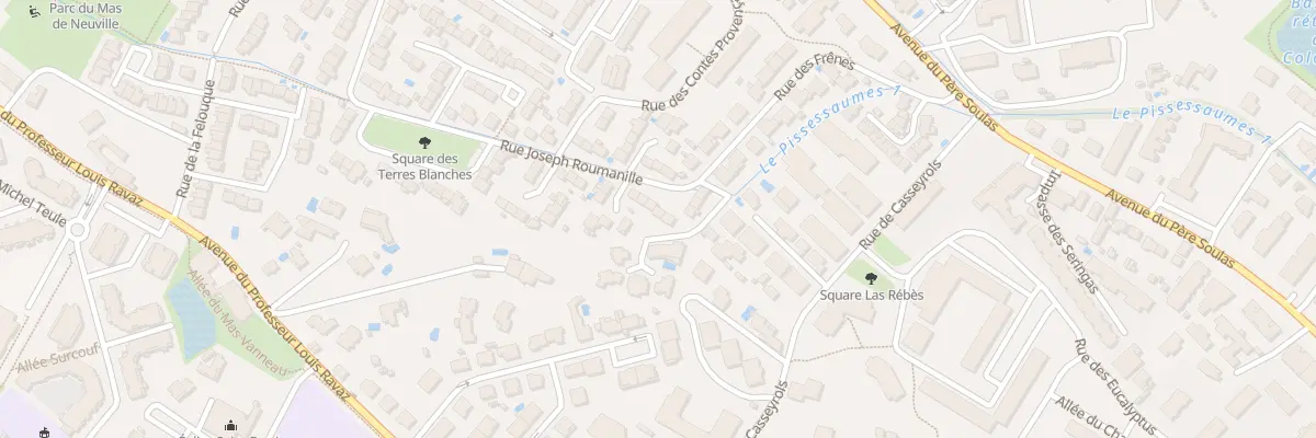 Plan du 9 Rue Joseph Roumanille à Montpellier