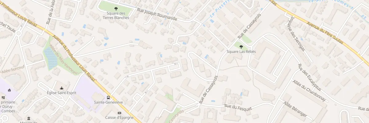 Plan du 14 Rue Jean Coulazou à Montpellier