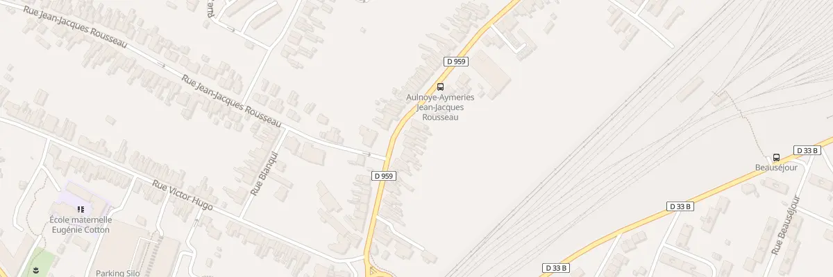 Plan du 72 Rue de Maubeuge à Aulnoye-Aymeries