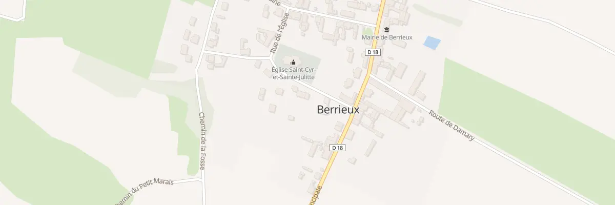 Plan du 5 Rue Teignons à Berrieux