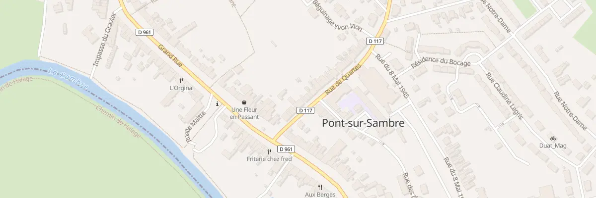 Plan du 15T Rue de Quartes à Pont-sur-Sambre