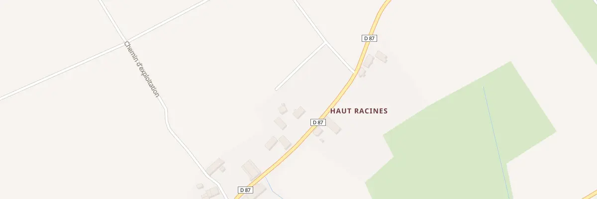 Plan du 53 Rue du Haut de Racines à Racines