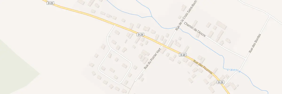 Plan du 39 Rue des Fourmis à Chennegy