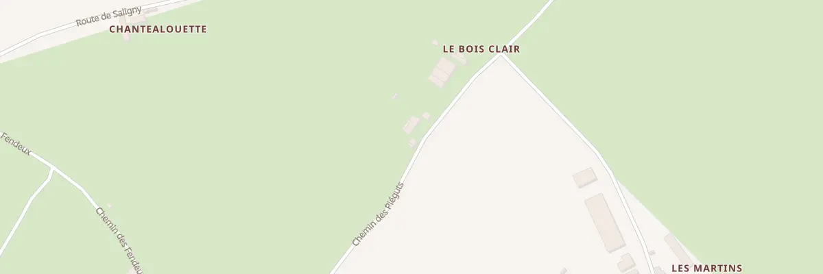 Plan du 5018 Chantalouette à Coulanges