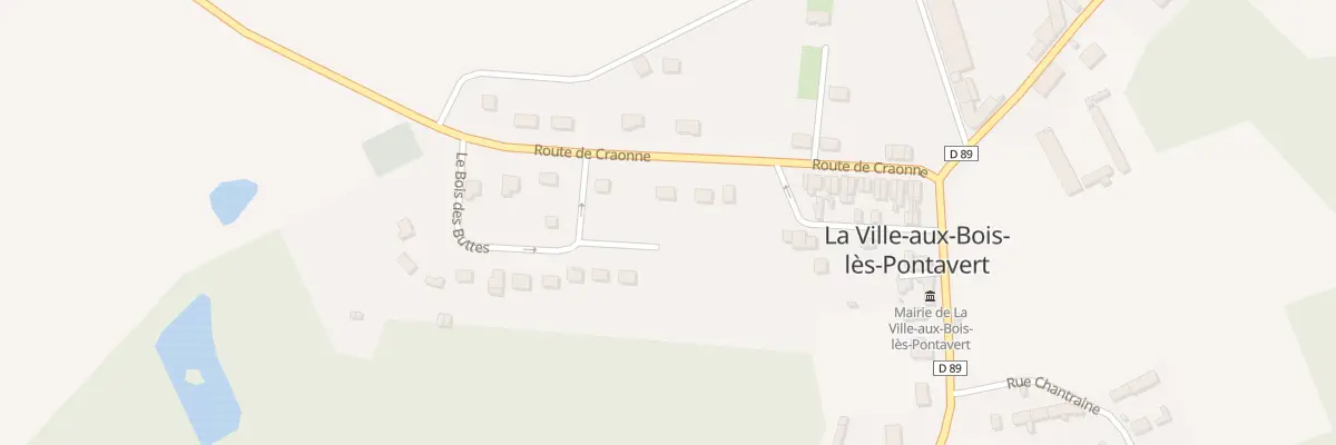 Plan du 31 Rte de Craonne à La Ville-aux-Bois-lès-Pontavert