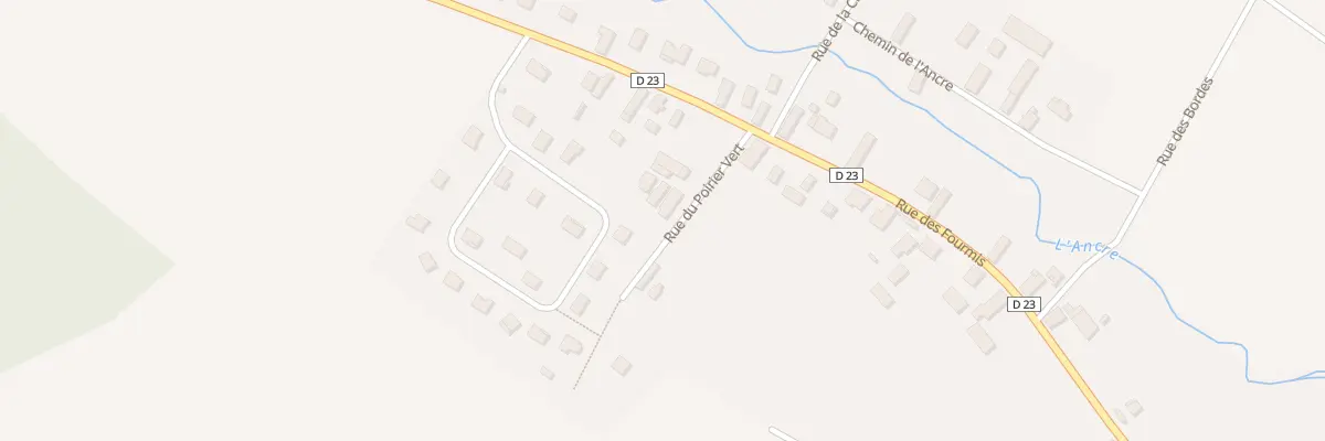Plan du 2 Rue du Poirier Vert à Chennegy