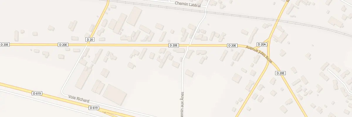 Plan du 23 Av Jules Roze à Châtres