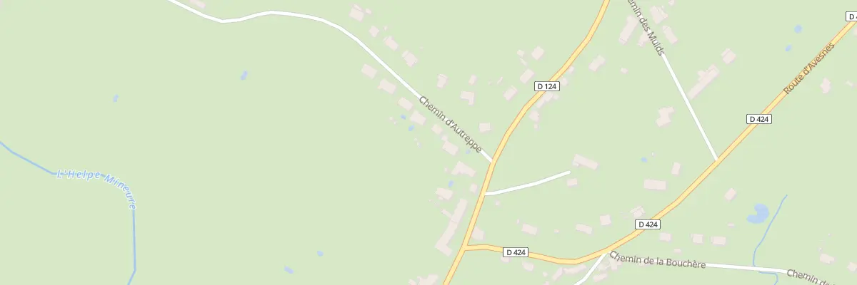 Plan du 65 Che d’Autreppe à Cartignies