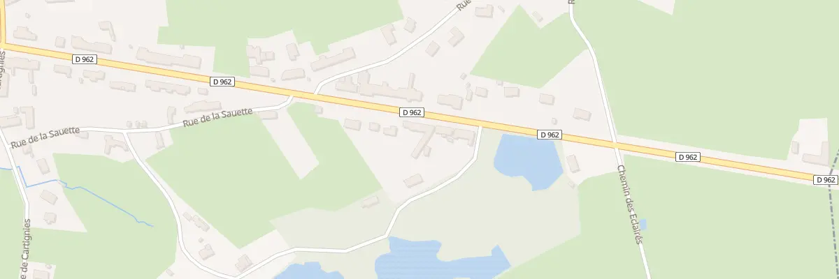 Plan du 25 N Rte Nationale à Marbaix