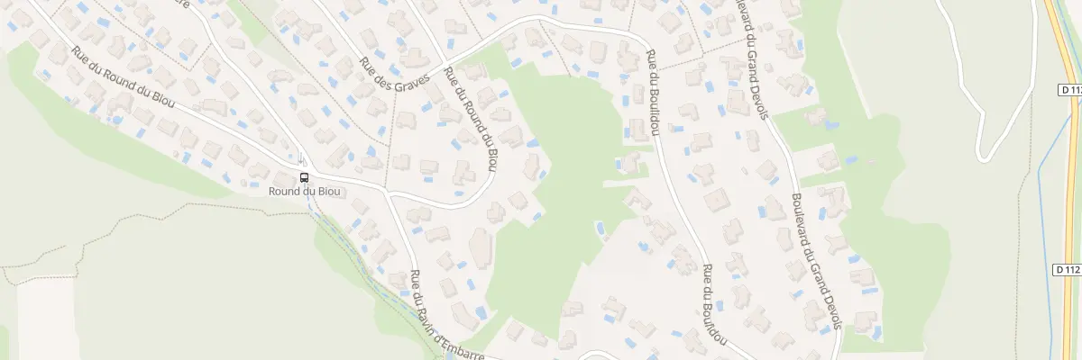 Plan du 1250 Rue du Round du Biou à Saint-Nazaire-de-Pézan