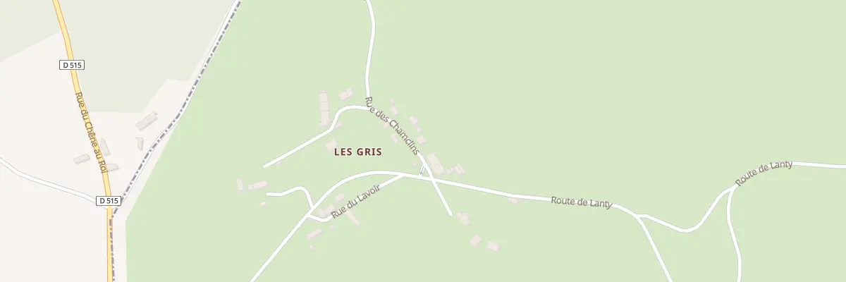 Plan du 57 Les Gris à Avrée