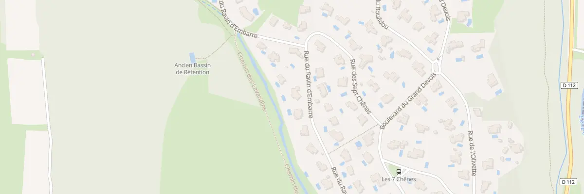 Plan du 694 Rue du Ravin d’Embarre à Saint-Clément-de-Rivière