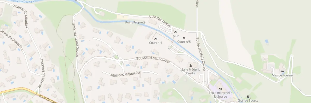 Plan du 455 Bd des Sources à Saint-Clément-de-Rivière