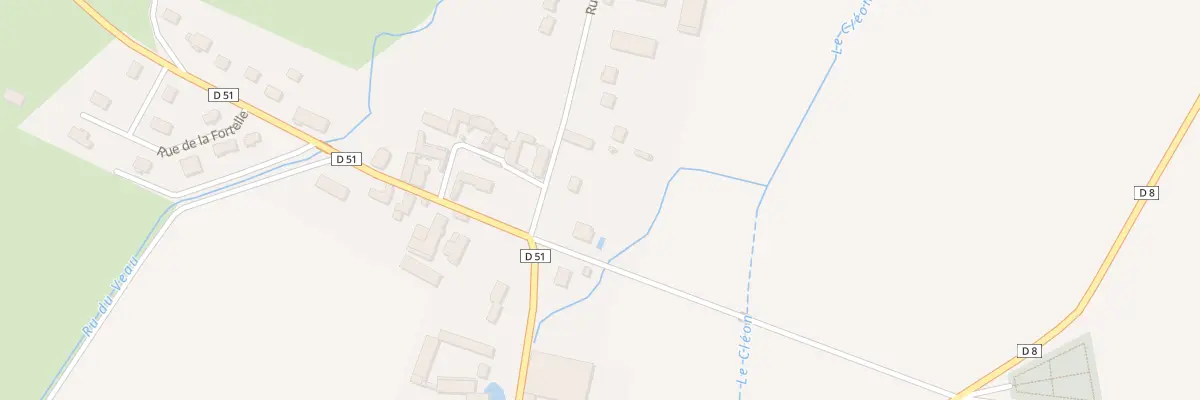 Plan du 3 Rue du Moulin à Carisey
