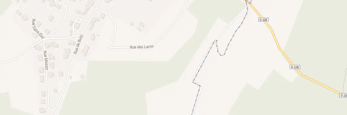 Plan du 11 Rue des Larris à Courcelles-Sapicourt