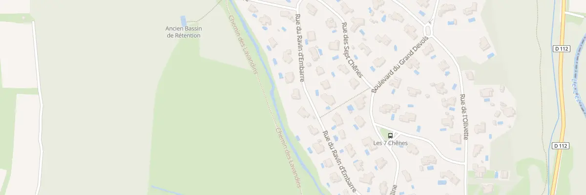 Plan du 617 Rue du Ravin d’Embarre à Saint-Clément-de-Rivière