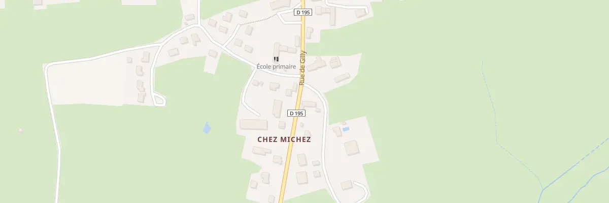 Plan du 1 Chez Michez à Chalmoux