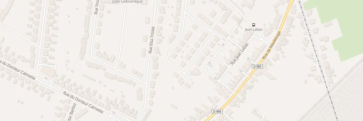 Plan du 51 Rue Martin Luther King à Aulnoye-Aymeries