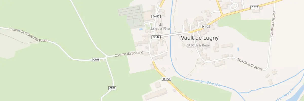 Plan du 2 Pl Saint-germain à Vault-de-Lugny
