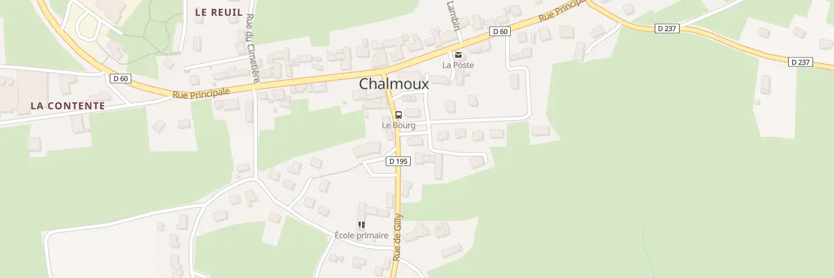 Plan du 4 Pl des Joyeux à Chalmoux