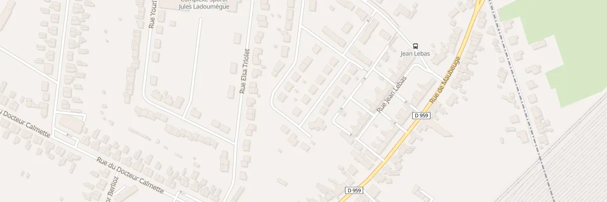 Plan du 53 Rue Martin Luther King à Aulnoye-Aymeries