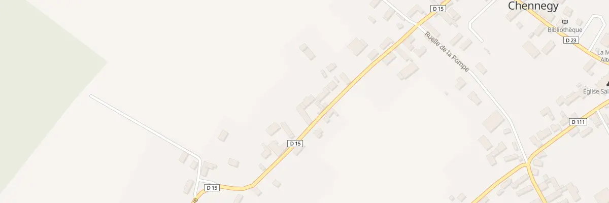 Plan du 18 Rue de la Voie Neuve à Chennegy