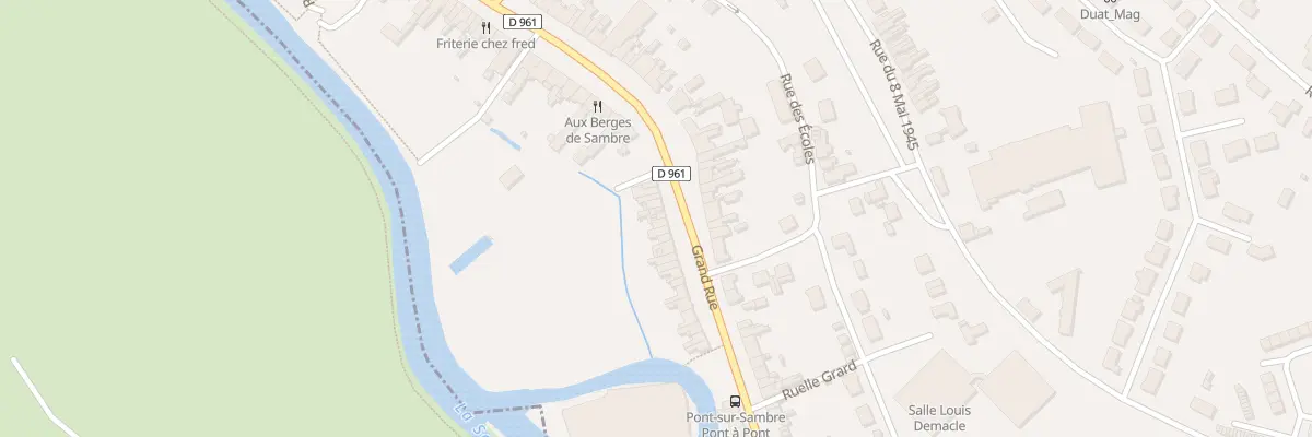 Plan du 93 Grand Rue à Pont-sur-Sambre