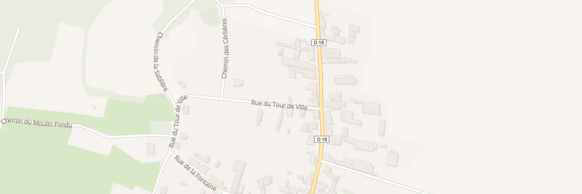 Plan du 33 Rue Principale à Berrieux