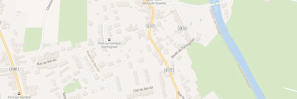 Plan du 125 Rue de Quartes à Pont-sur-Sambre