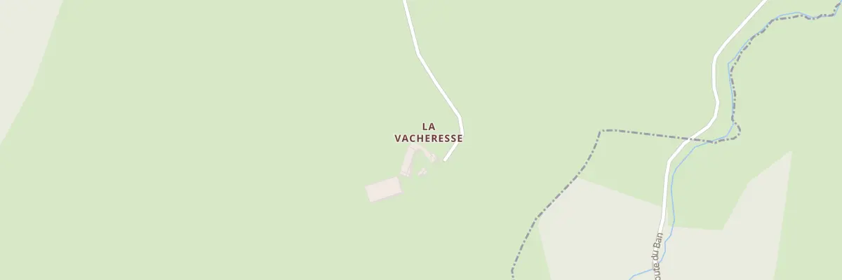 Plan du 5250 La Vacheresse à La Tuilière