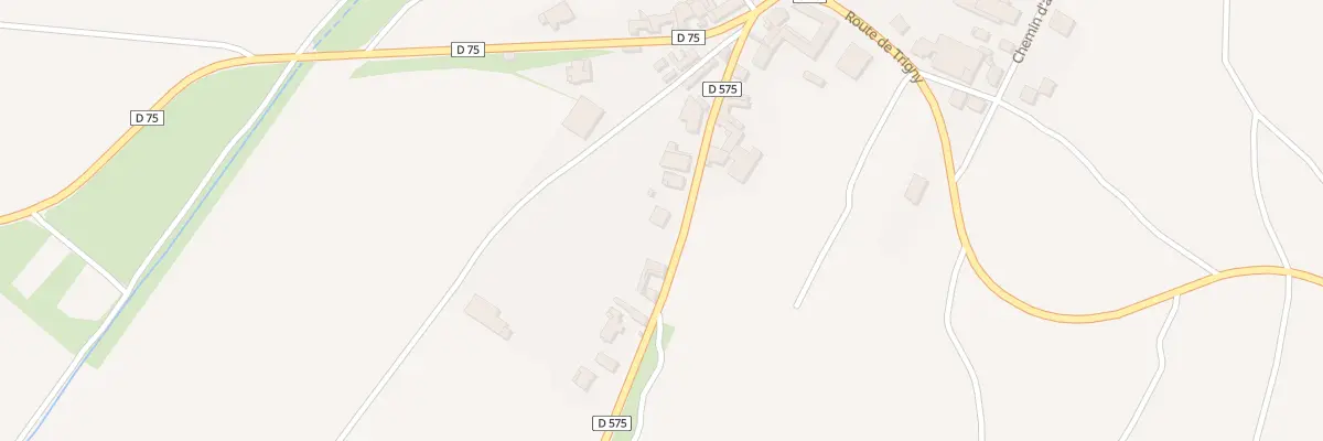 Plan du 12 Rte de Cuissat à Prouilly
