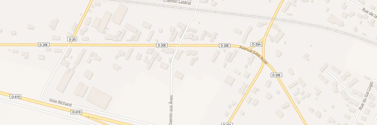 Plan du 19 Av Jules Roze à Châtres