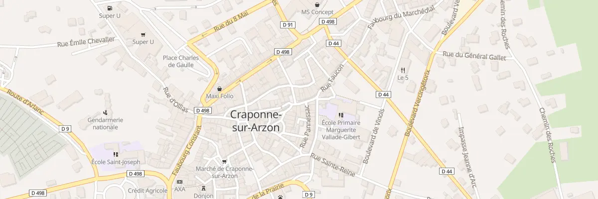 Plan du 3 Pl aux Sabots à Craponne-sur-Arzon
