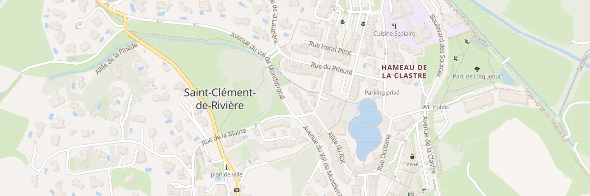 Plan du 5 Rue de la Mairie à Saint-Clément-de-Rivière