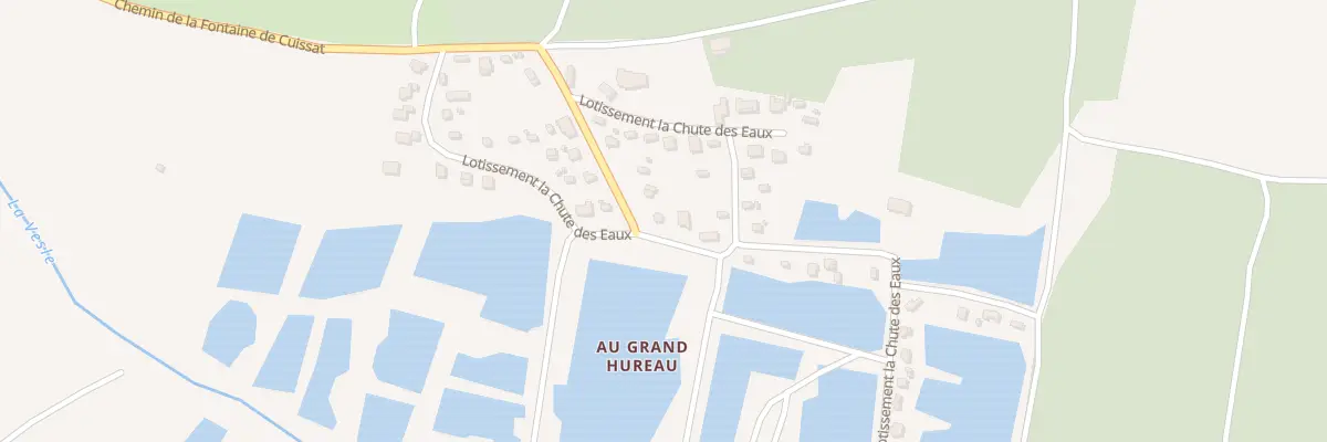 Plan du 36 Rue Lot la Chute des Eaux à Prouilly