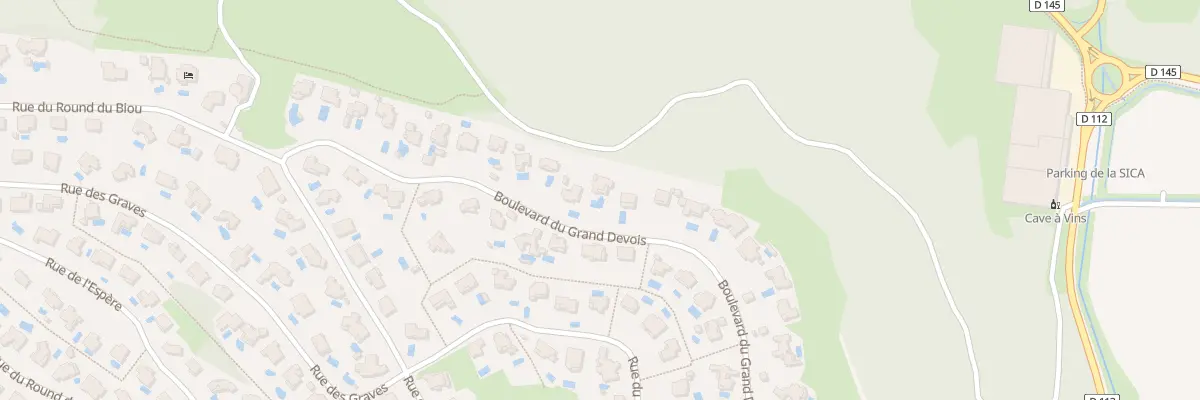Plan du 686 Bd du Grand Devois à Saint-Clément-de-Rivière